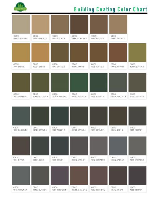 CBCC BUILDING COATING COLOR CHART_14