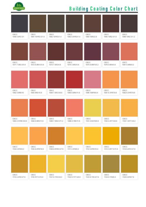 CBCC BUILDING COATING COLOR CHART_15