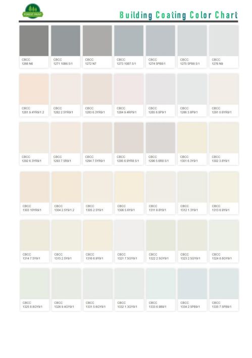 CBCC BUILDING COATING COLOR CHART_18