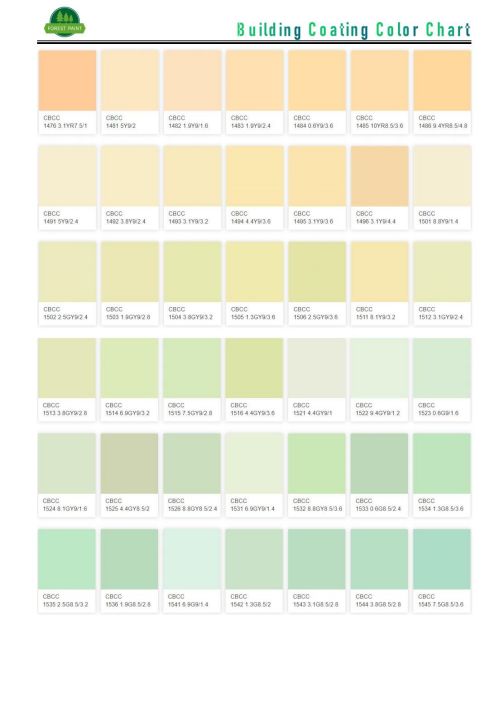 CBCC BUILDING COATING COLOR CHART_21