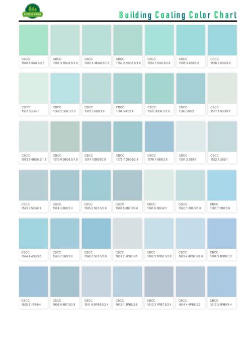 CBCC BUILDING COATING COLOR CHART_22