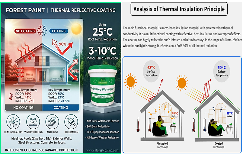 heat-reflective-wateproof-paint product information